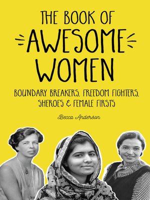 cover image of The Book of Awesome Women